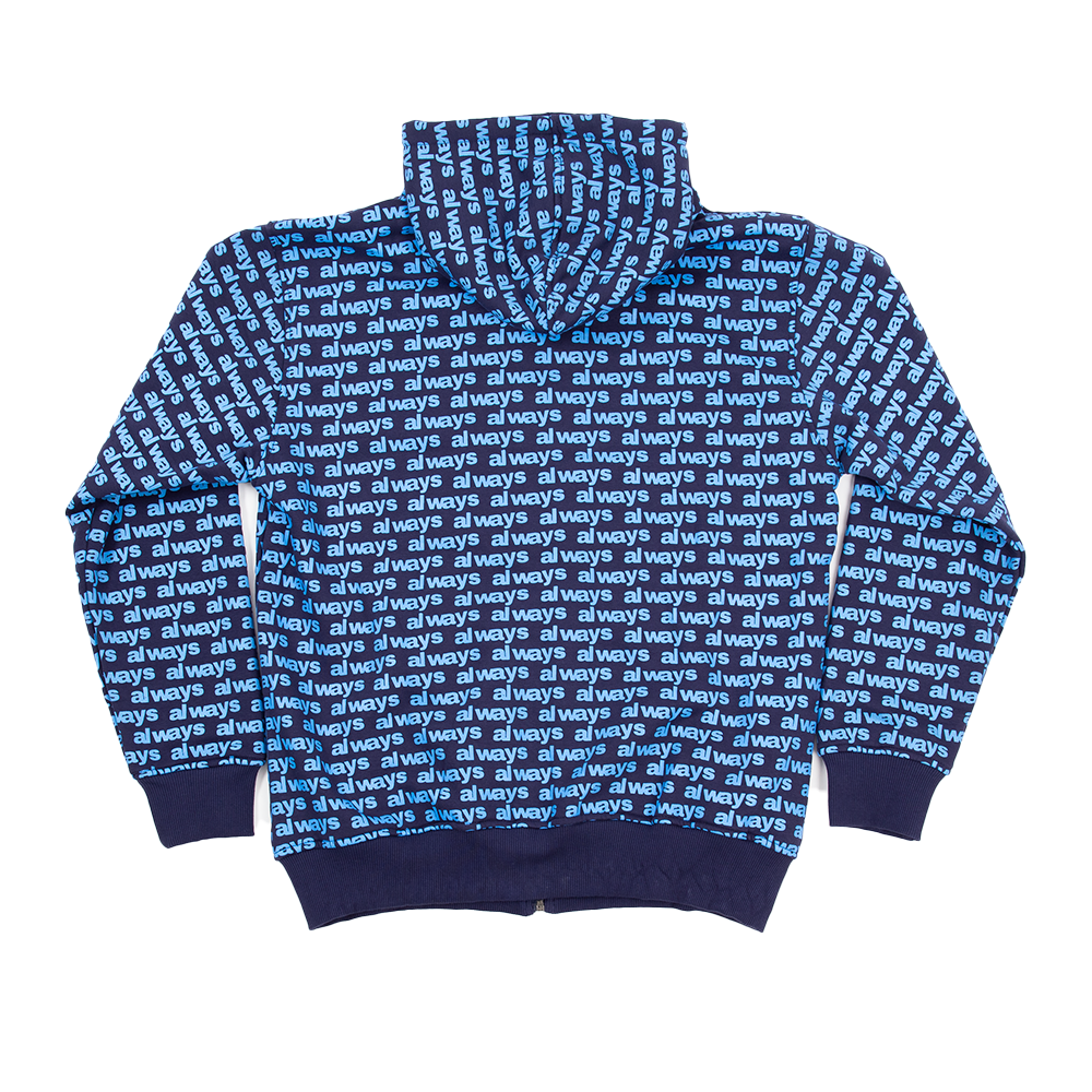 Always Do What You Should Do Mac Zip Up Hoodie - Navy