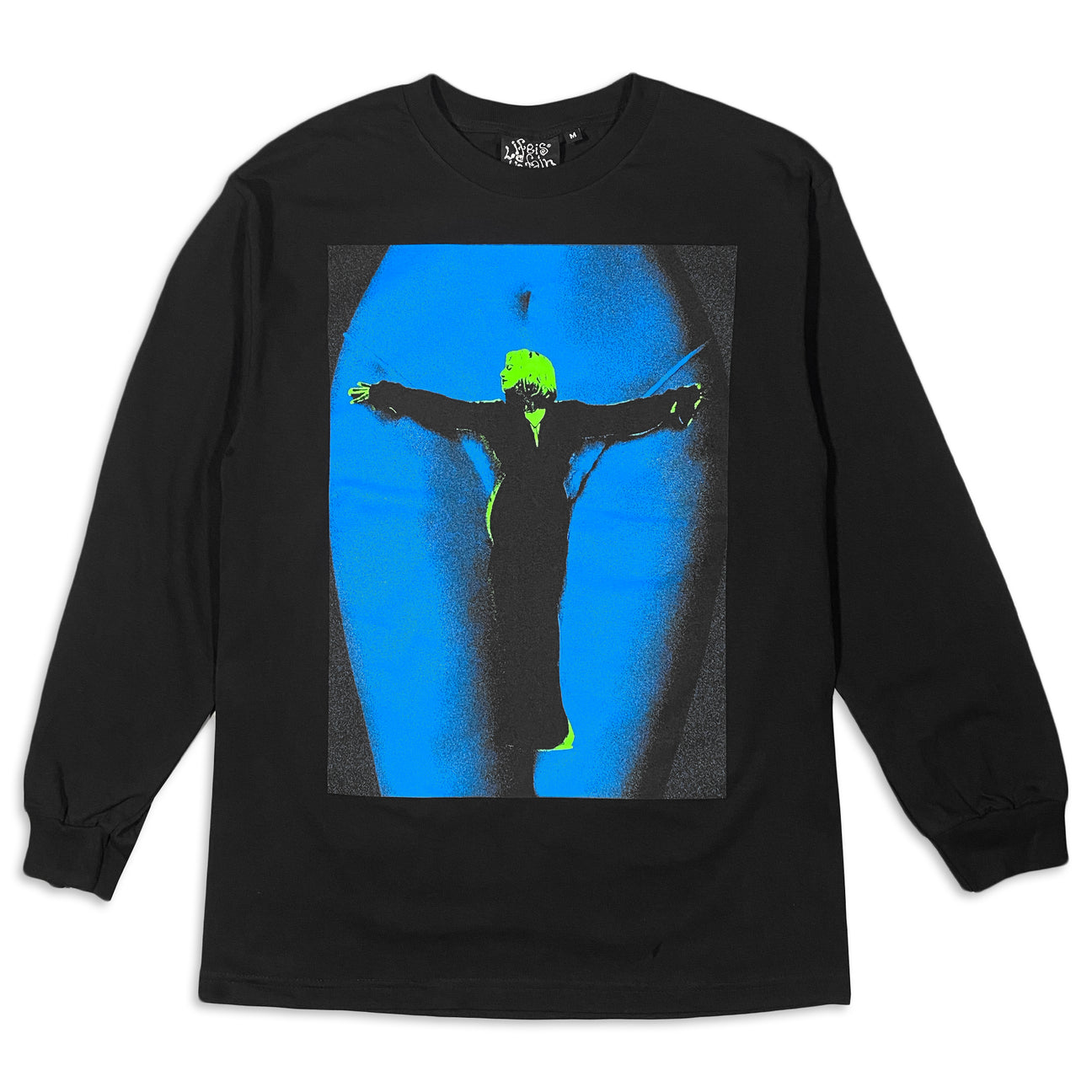 Life Is Unfair Ciccone LS T-Shirt - Black