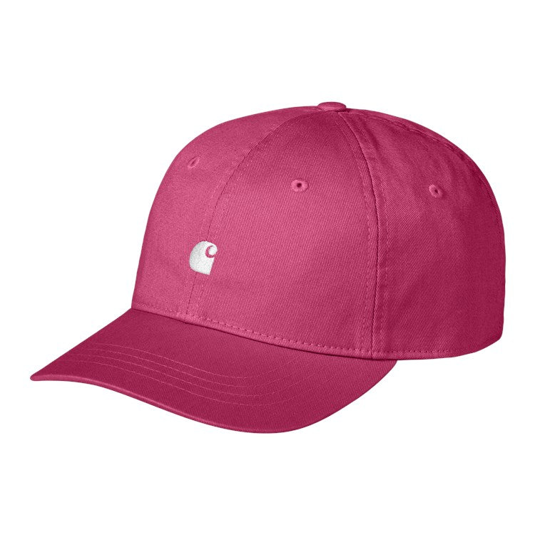 Carhartt WIP Madison Logo Cap - Magenta White