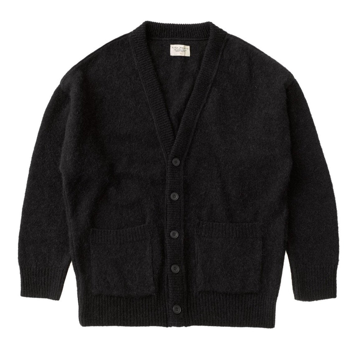 Nudie Jeans Co. Manne Alpaca Cardigan - Black