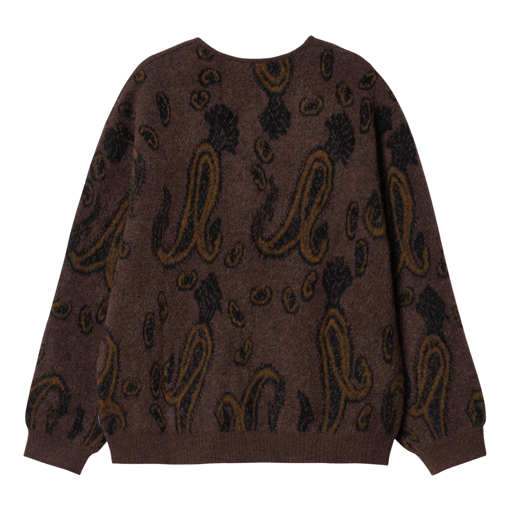 Medford Cardigan - Paisley Jacquard