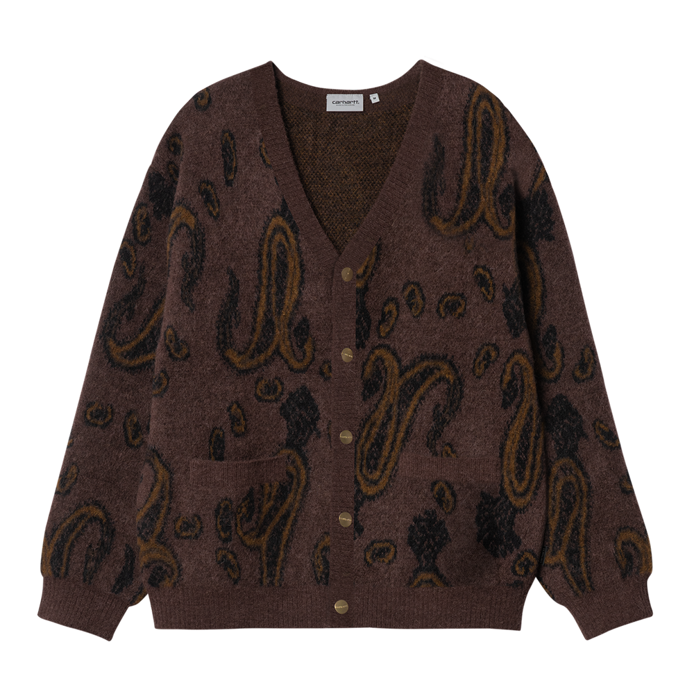 Medford Cardigan - Paisley Jacquard