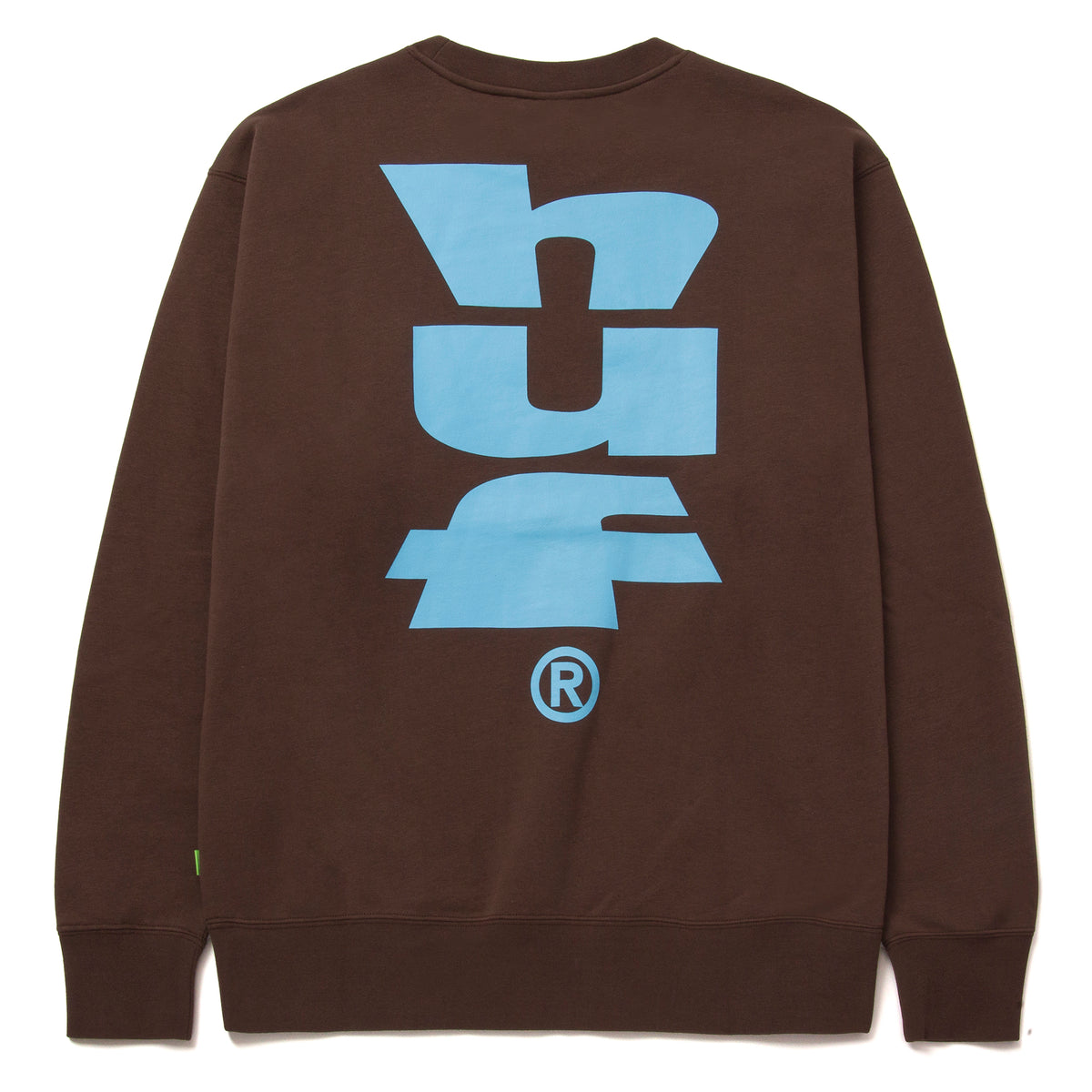 HUF Megablast Crewneck Sweatshirt - Chocolate