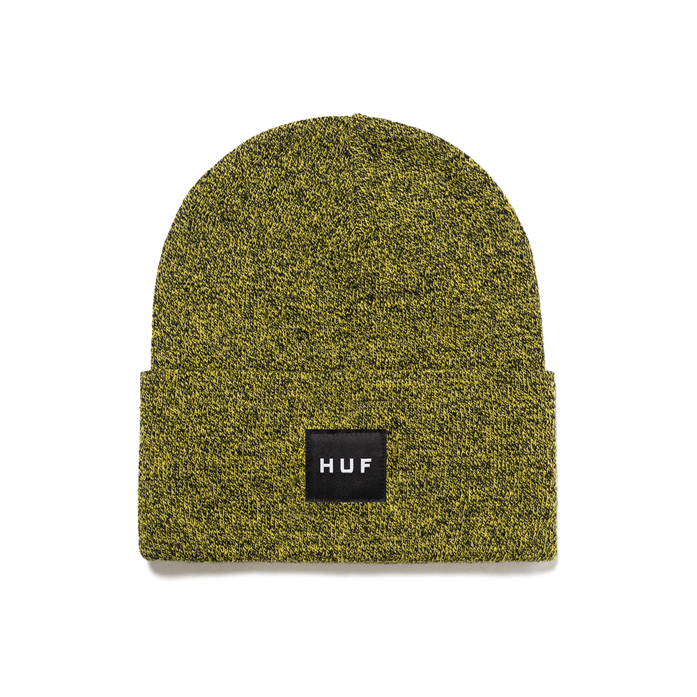 HUF Melange Box Logo Beanie - Cactus