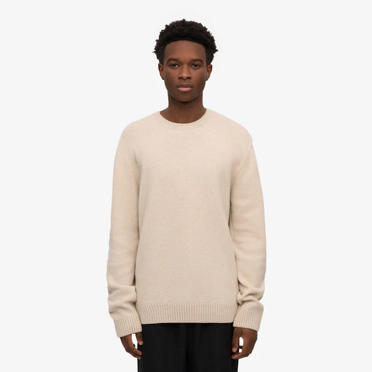 Colorful Standard Merino Wool Crew Knit - Ivory White