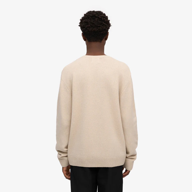 Colorful Standard Merino Wool Crew Knit - Ivory White