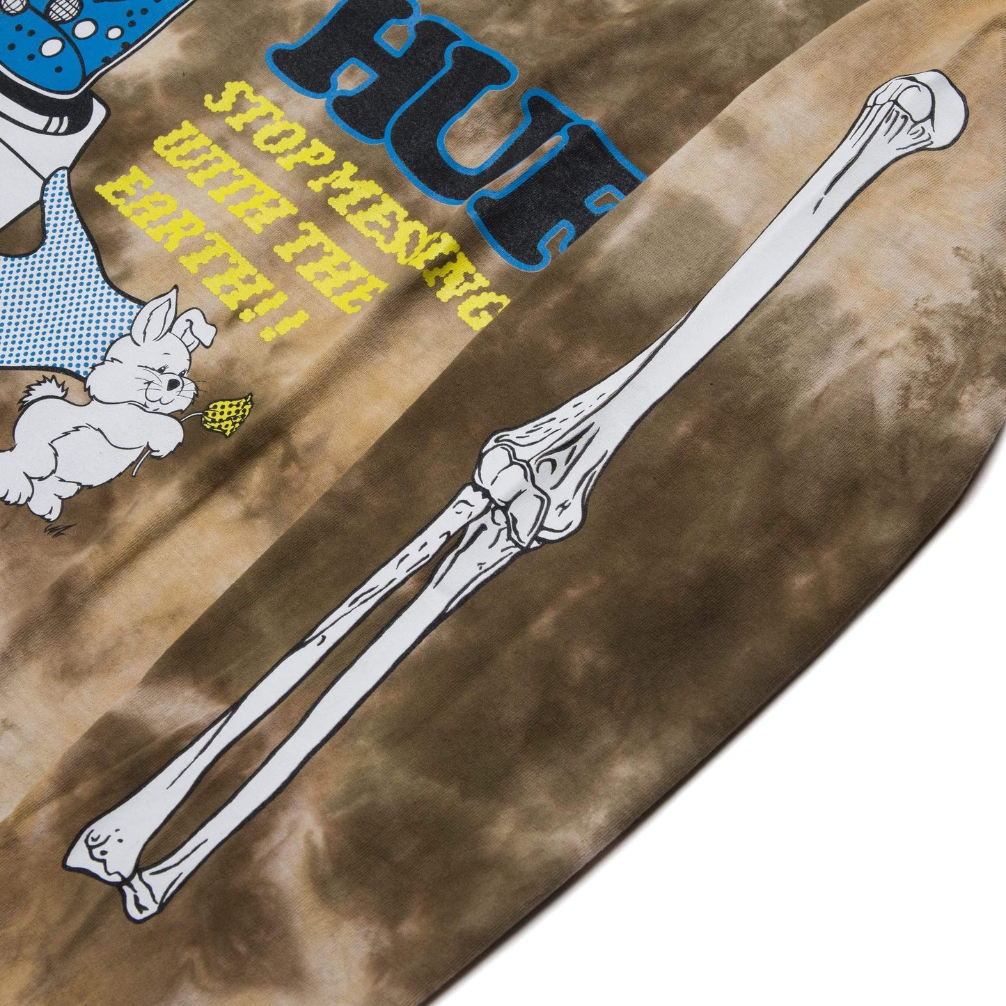 HUF Mess Tiedye LS T-Shirt - Brown