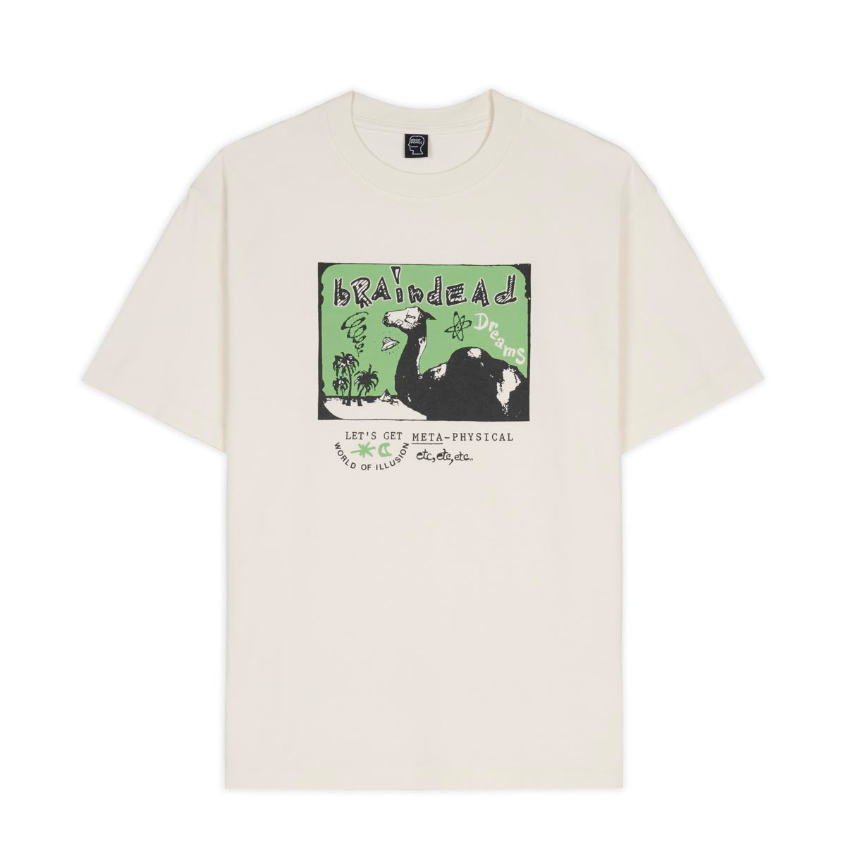 Brain Dead Meta-Physical Tee - Natural