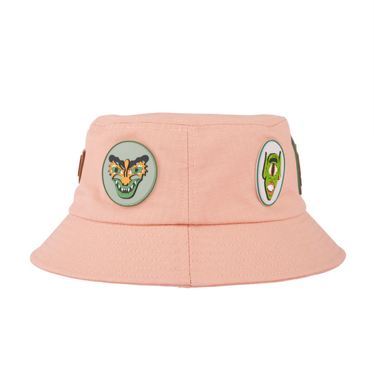Brain Dead Metal Bucket Hat - Coral
