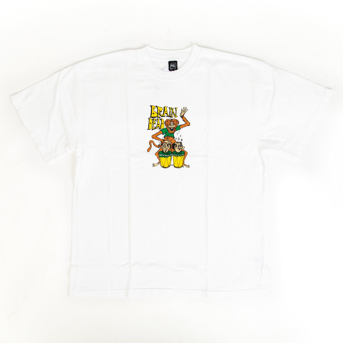 Bongo Brain T-Shirt - White