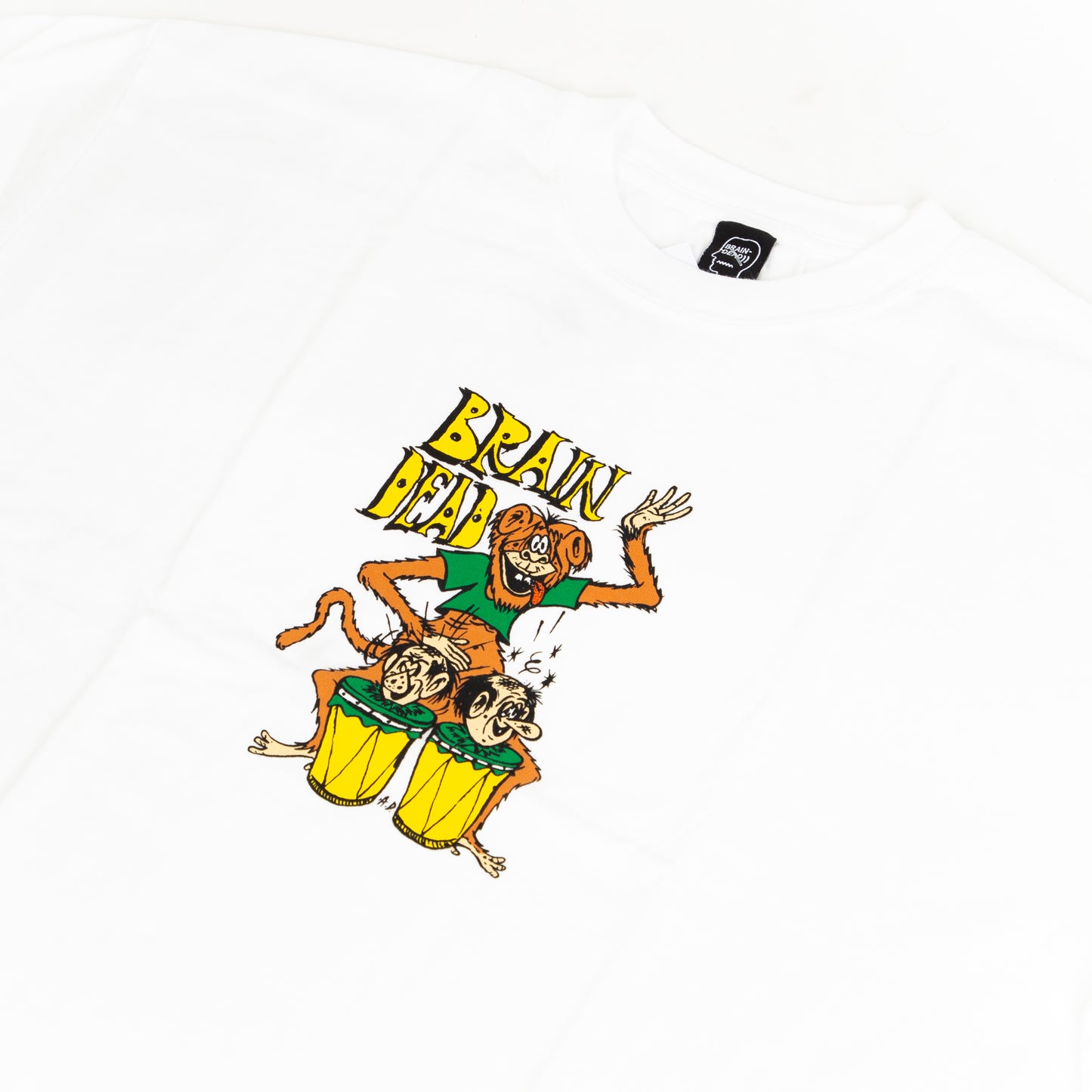 Bongo Brain T-Shirt - White