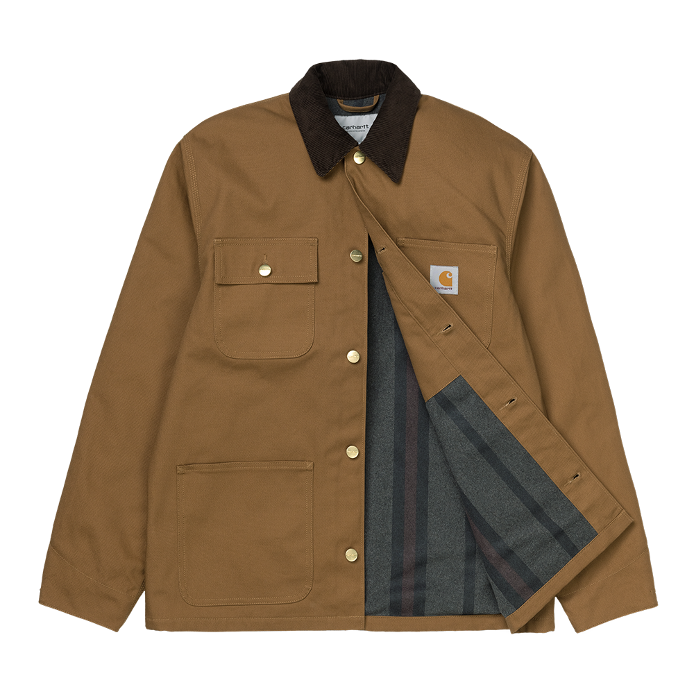 Carhartt WIP Michigan Coat - Hamilton Brown Tobacco Rigid