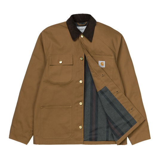 Carhartt WIP Michigan Coat - Hamilton Brown Tobacco Rigid