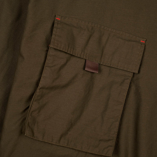 Brain Dead Military Cloth Smock - Olive