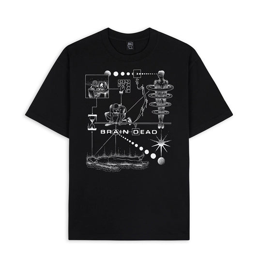 Brain Dead Mind Puzzle T-Shirt - Black