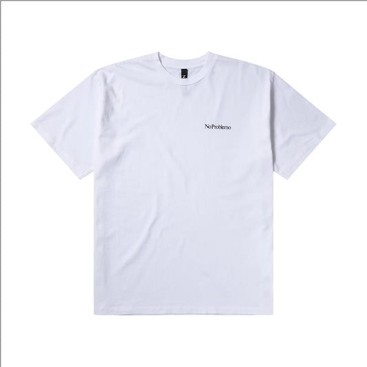No Problemo Mini Problemo SS Tee - White