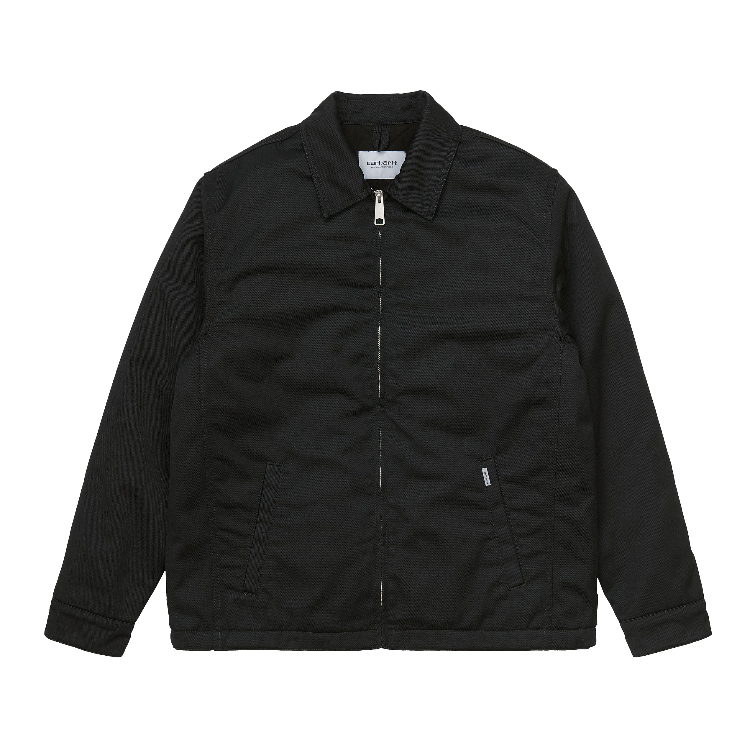 Moduler Jacket Carhartt WIP Modular Jacket - Black Rinsed – Dogfish Menswear
