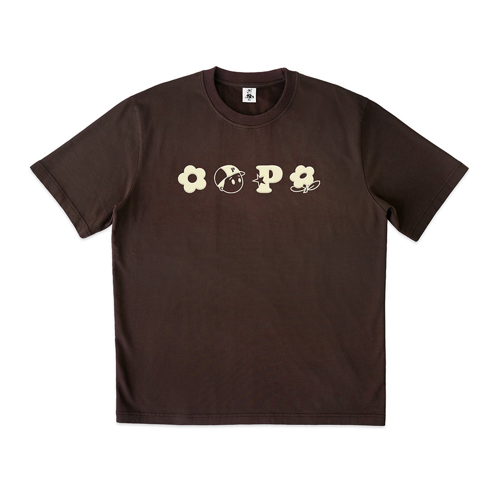 PAWA Monogram T-Shirt - Chocolate