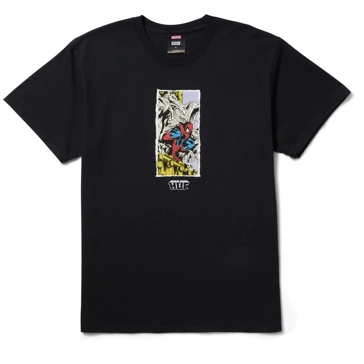 HUF x Spider-Man Moody T-Shirt - Black