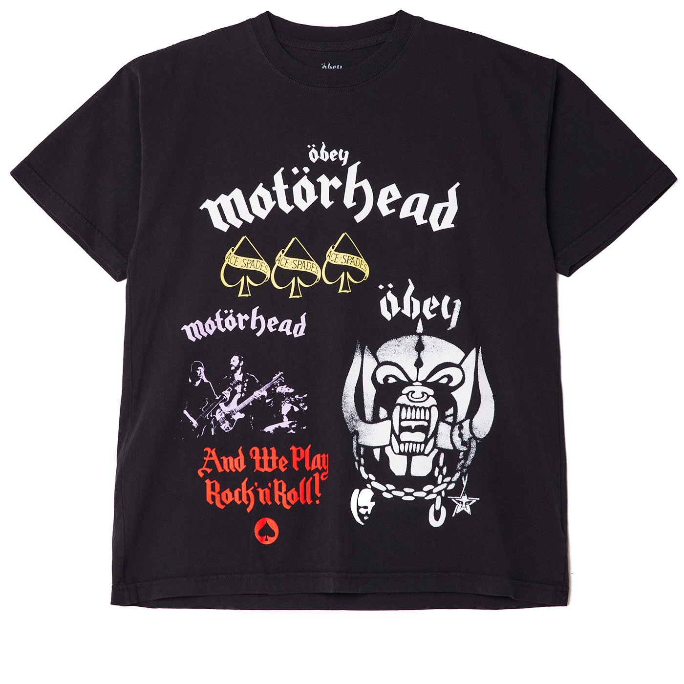 OBEY x Motorhead Test Print T-Shirt