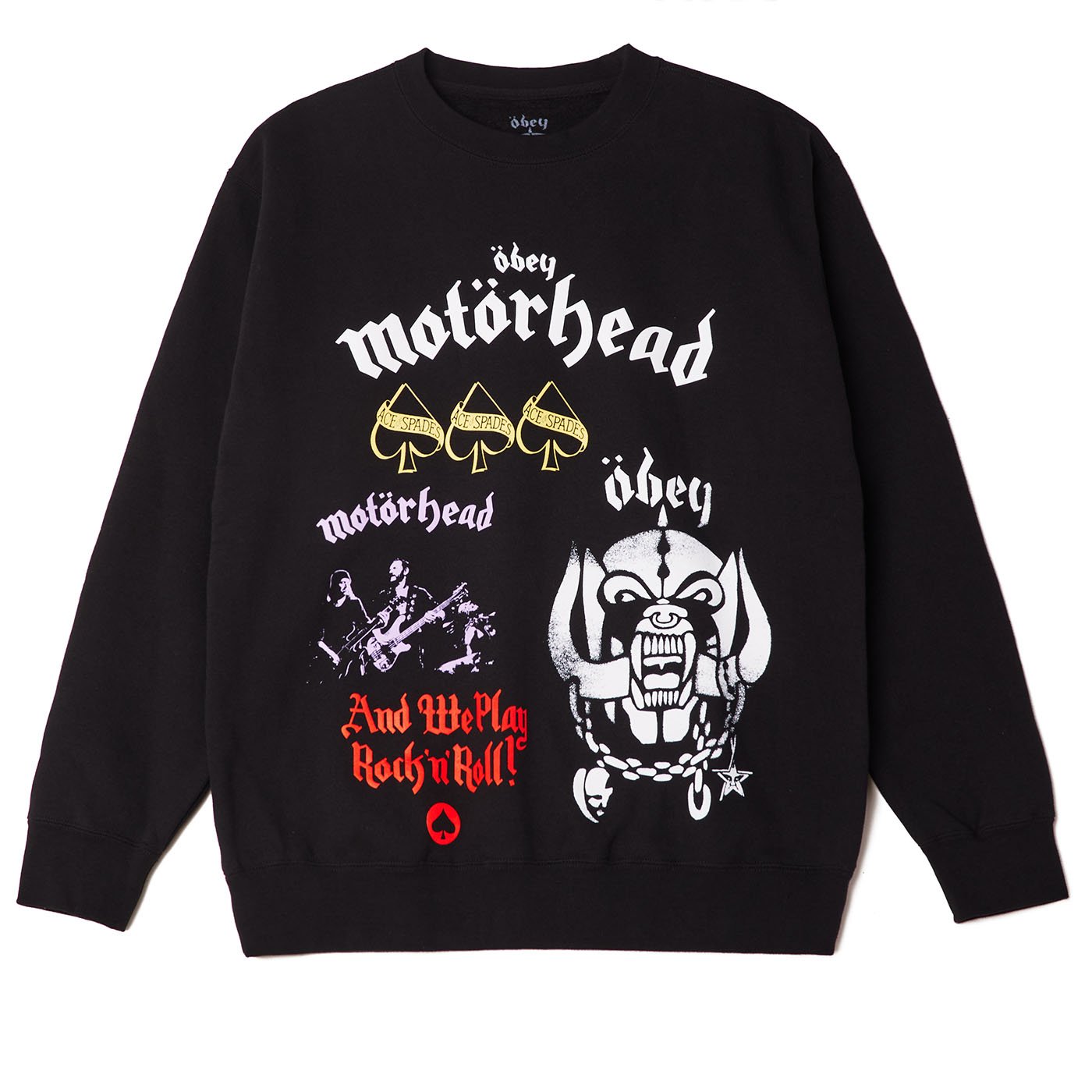 OBEY x Motörhead Test Print Sweatshirt