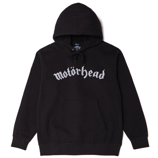 OBEY x Motörhead Warpig Hooded Sweatshirt - Black