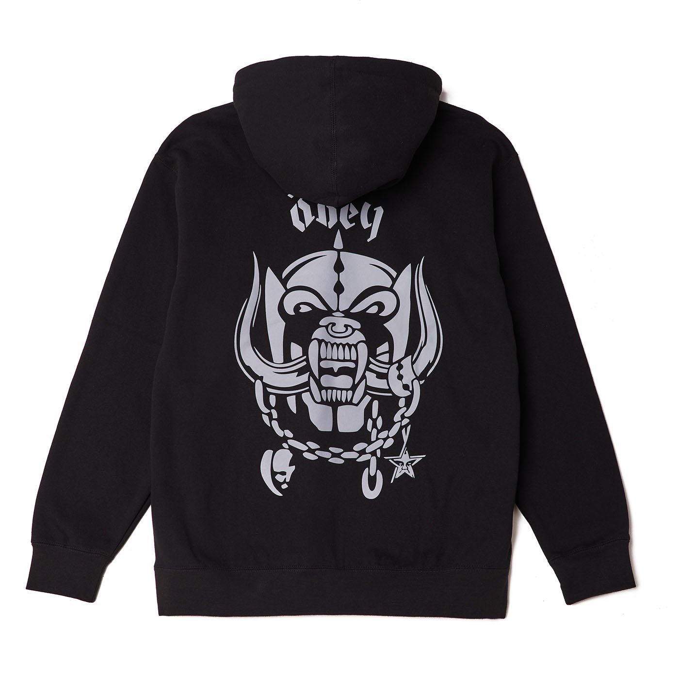 OBEY x Motörhead Warpig Hooded Sweatshirt - Black