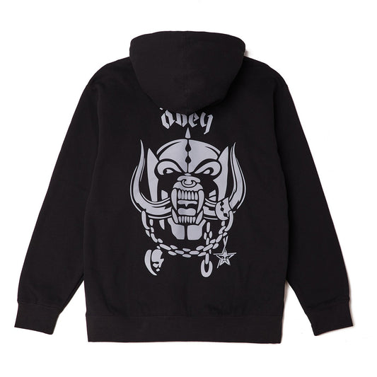 OBEY x Motörhead Warpig Hooded Sweatshirt - Black