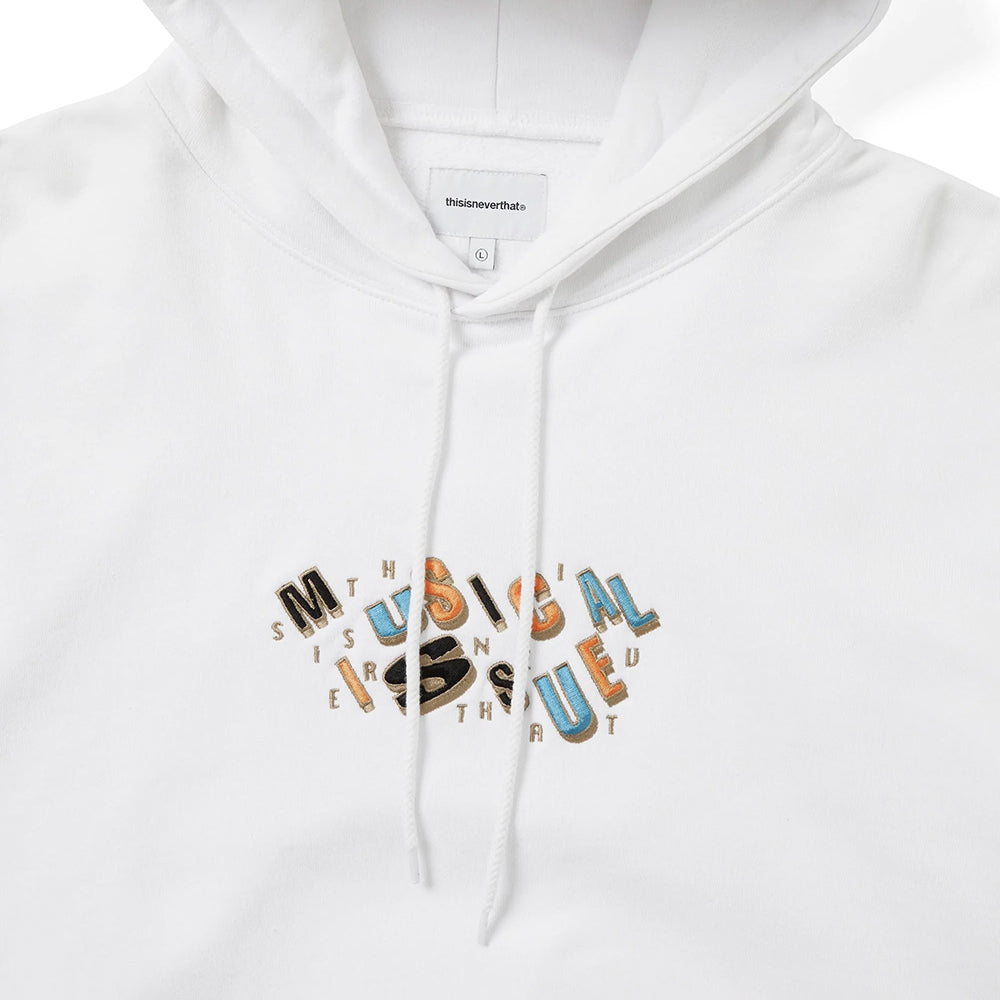 This Is Never That Musical Issue Hoodie - White