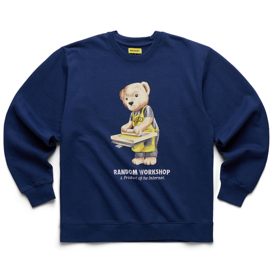 MARKET Random Workshop Bear Crewneck