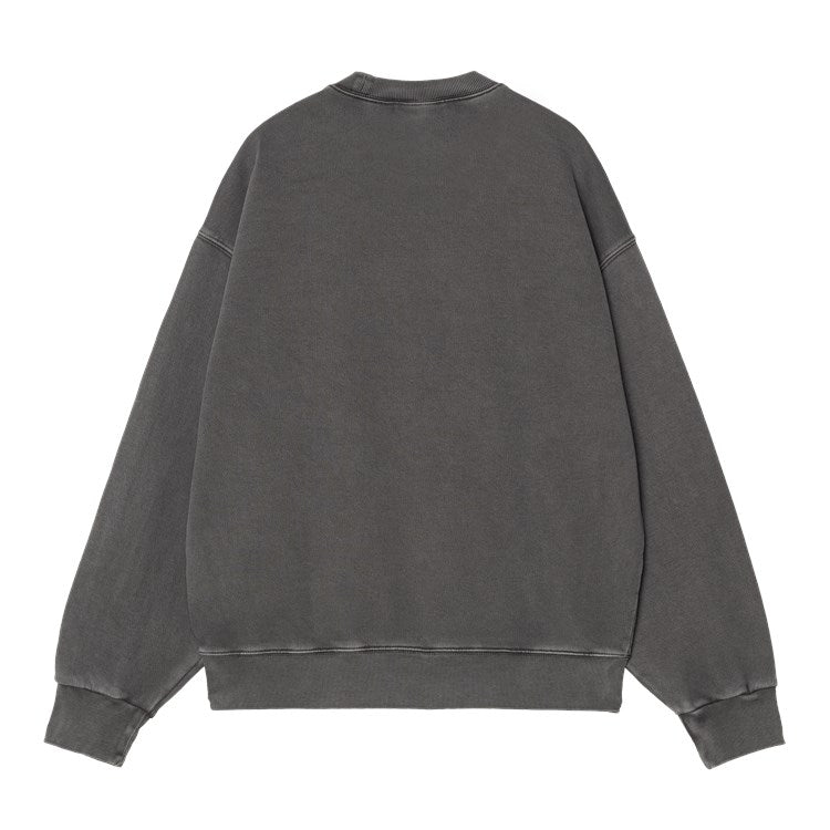 Carhartt WIP Nelson Sweatshirt - Graphite Garment Dyed
