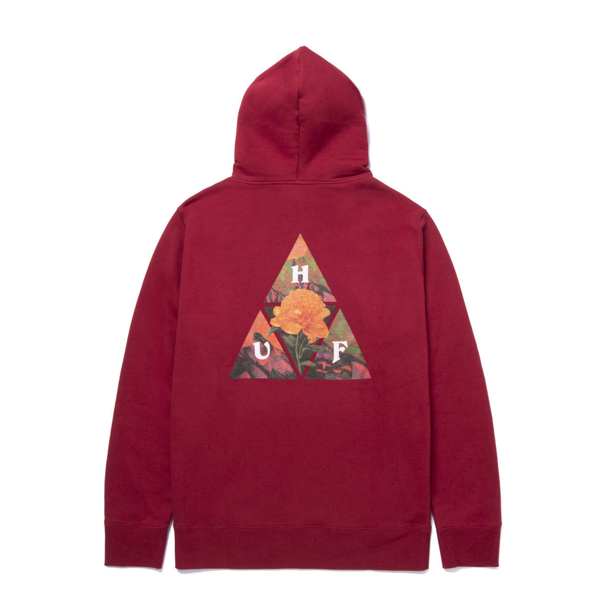 HUF New Dawn Triple Triangle Hoodie - Bloodstone