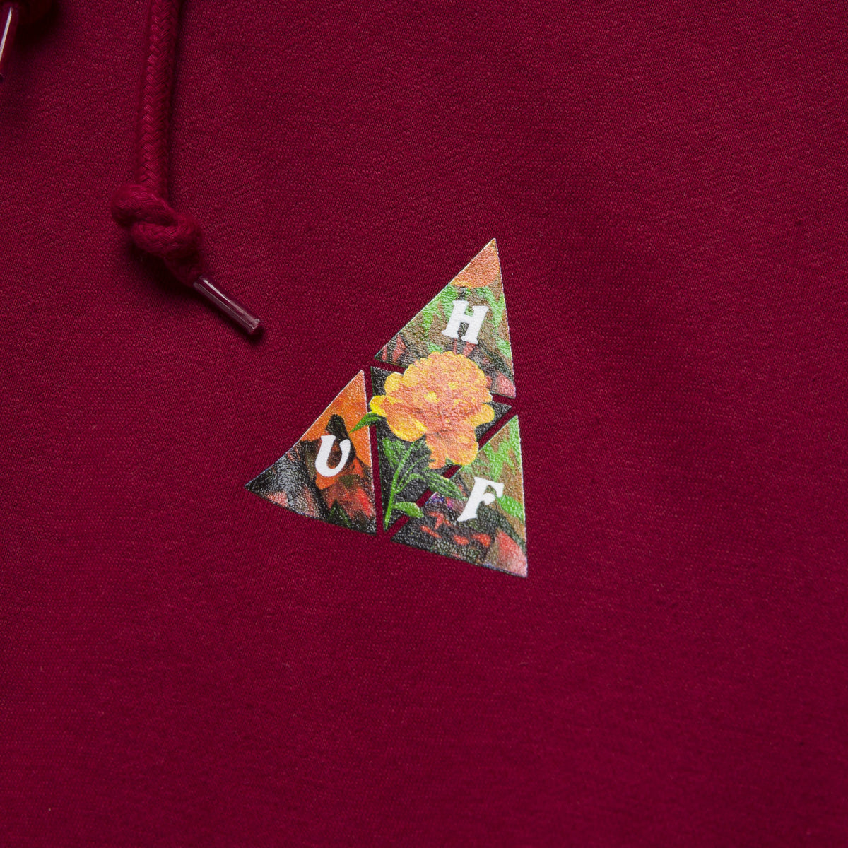 HUF New Dawn Triple Triangle Hoodie - Bloodstone