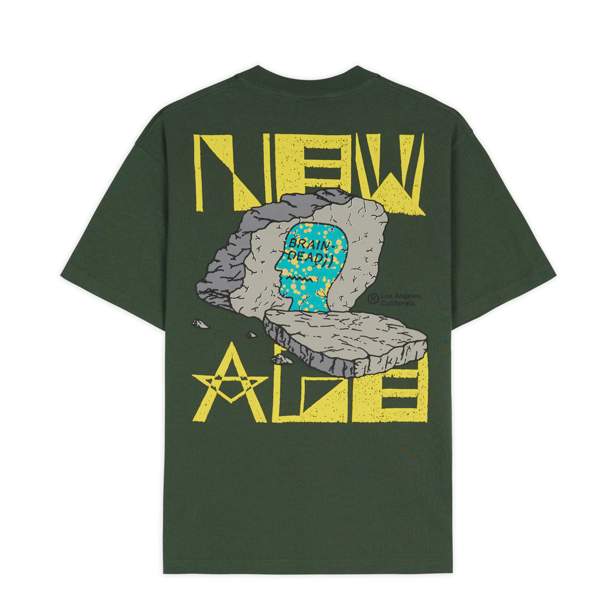 Brain Dead New Age Tee - Green