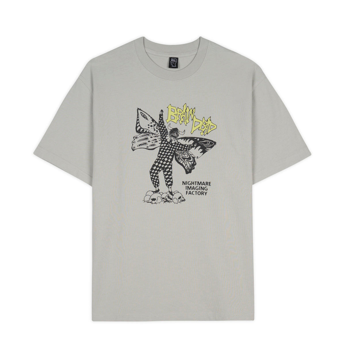 Brain Dead Nightmare Factory Tee - Cement
