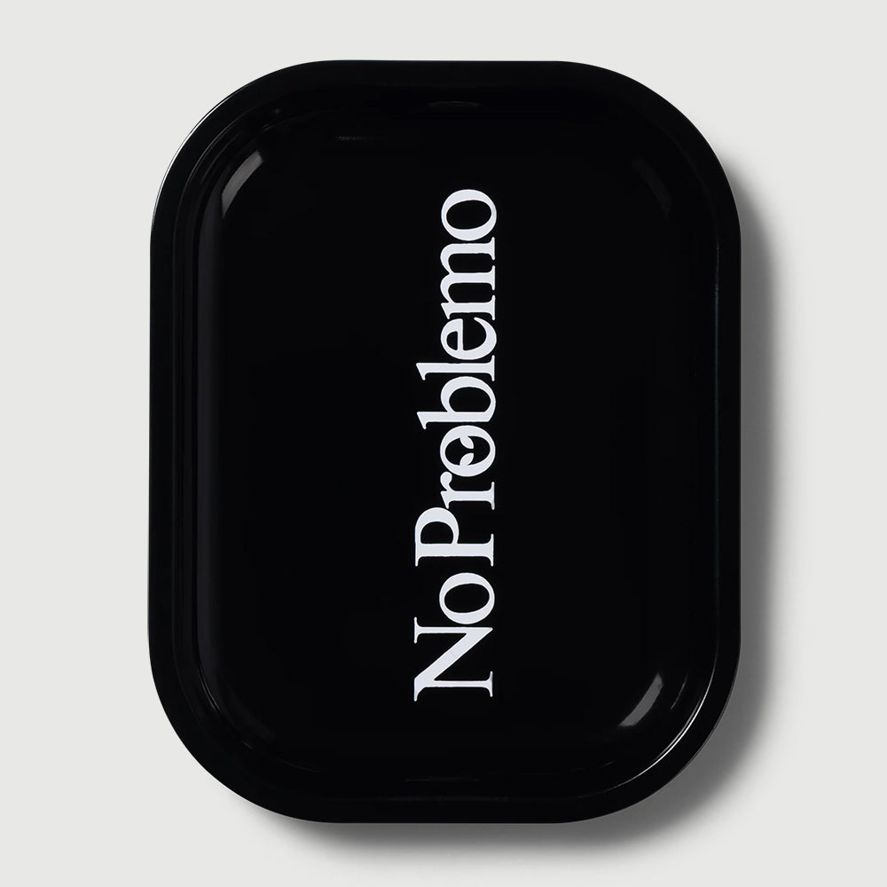 No Problemo Metal Tray - Black