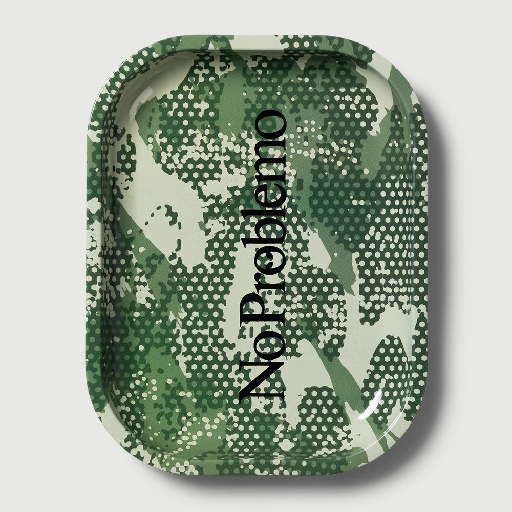No Problemo Forest Metal Tray - Sand
