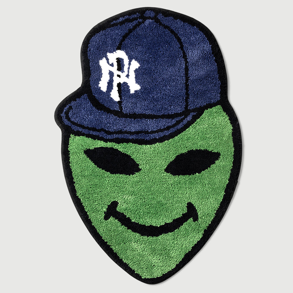 No Problemo Alien Dude Rug - Green