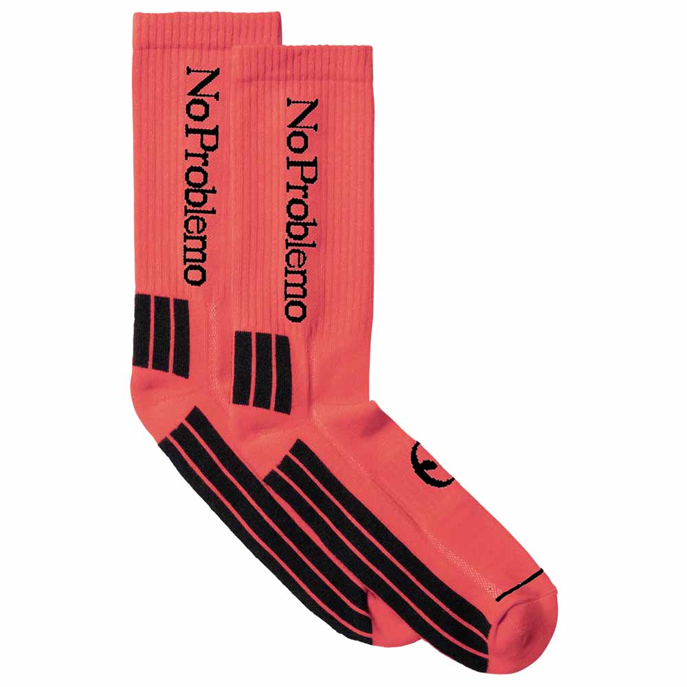 No Problemo Sock - Coral