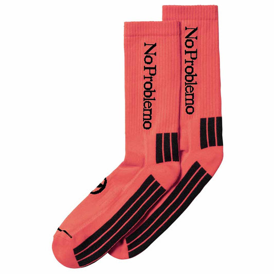 No Problemo Sock - Coral
