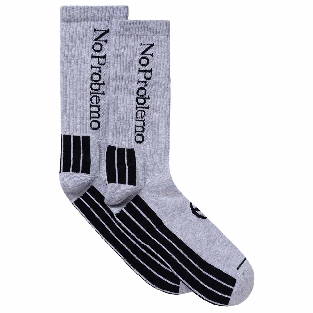 No Problemo Sock - Grey