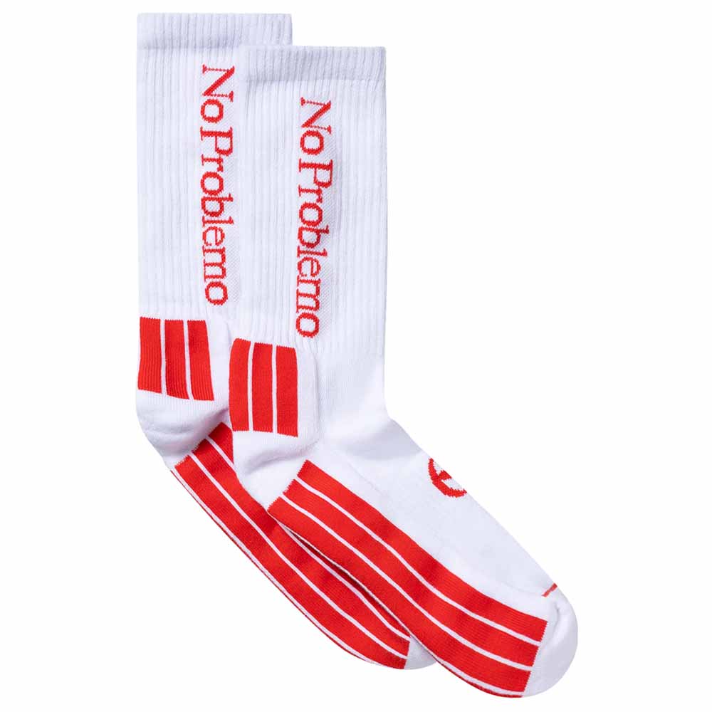 No Problemo Sock - White