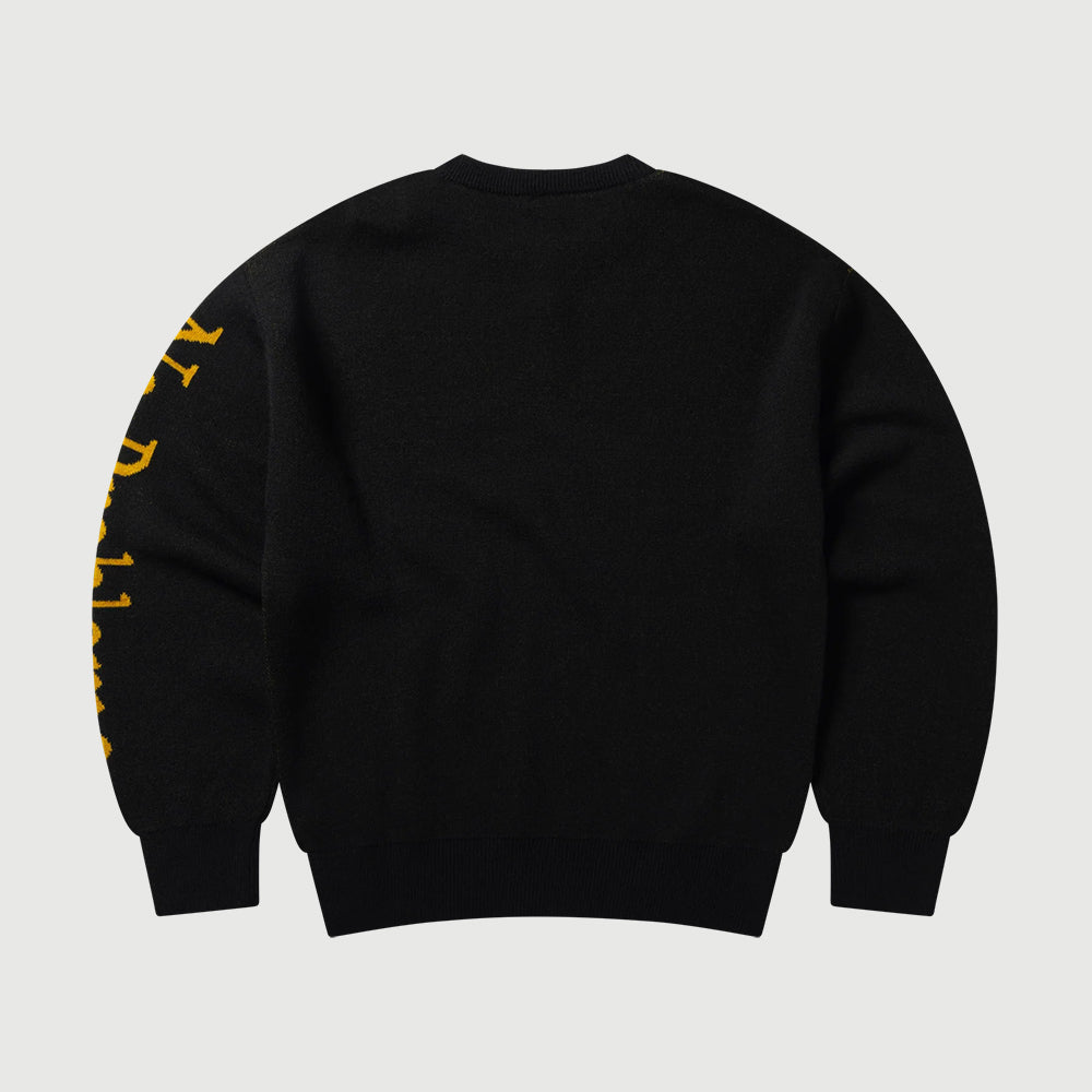 No Problemo Knitted Jumper - Black