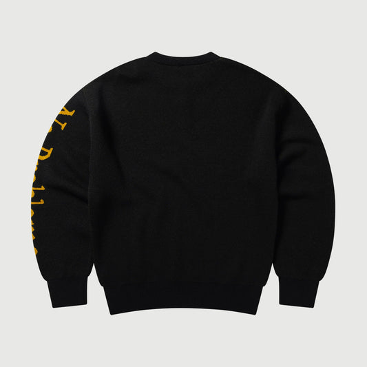 No Problemo Knitted Jumper - Black