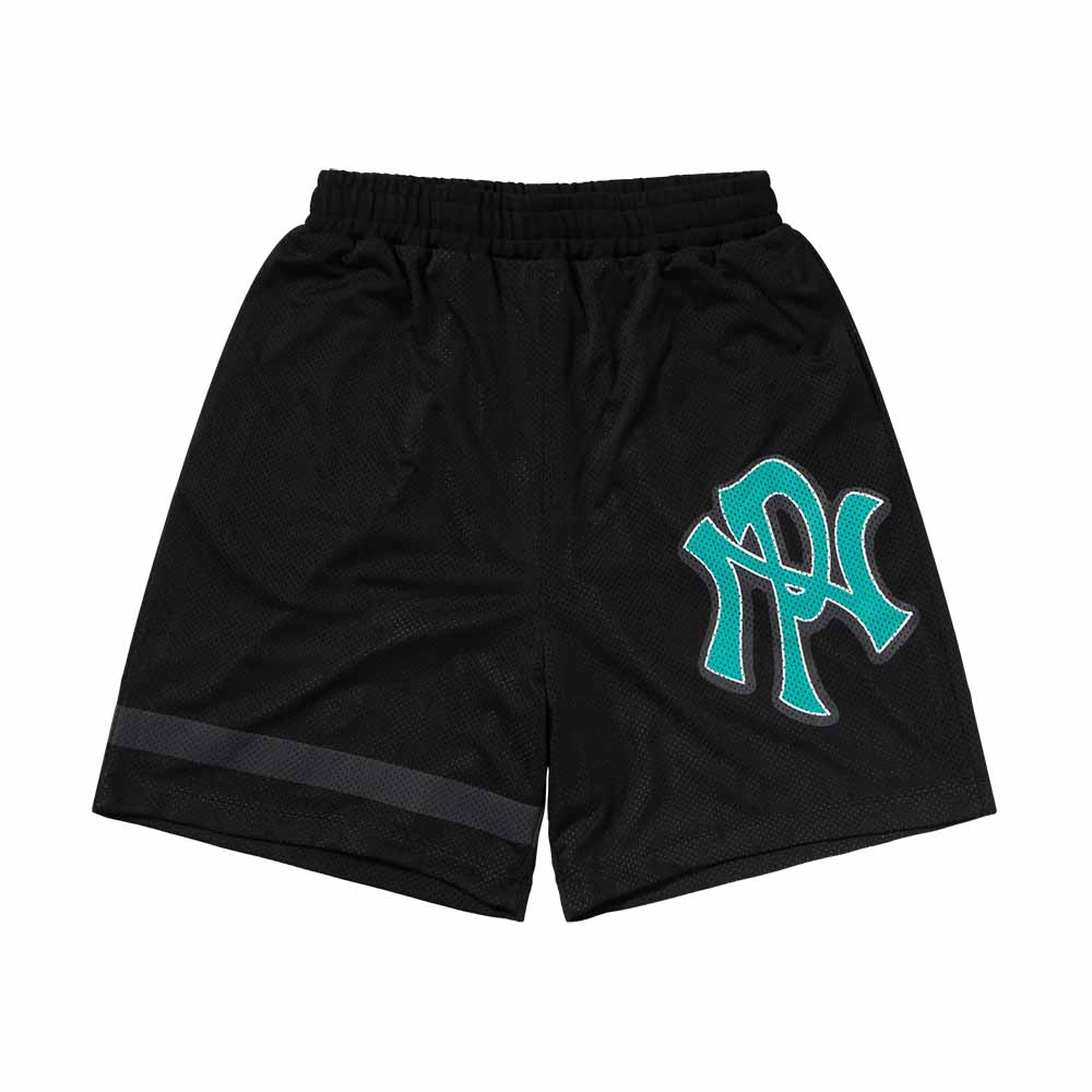 No Problemo NYP Sport Mesh Board Shorts - Black