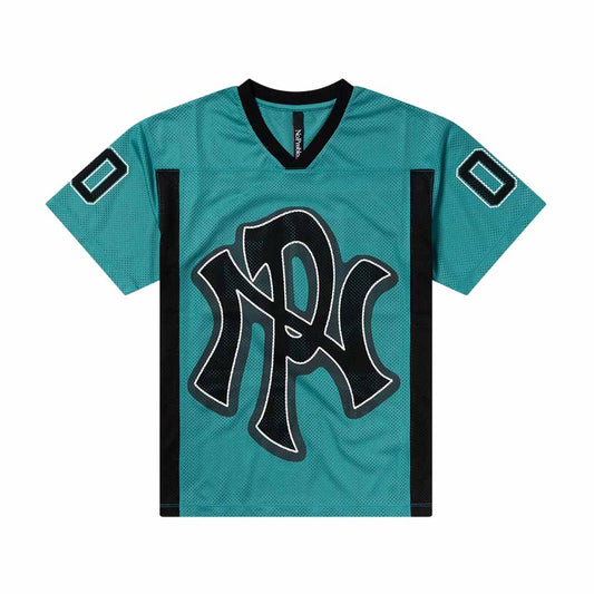 No Problemo NYP Sports Poly SS Jersey - Aqua