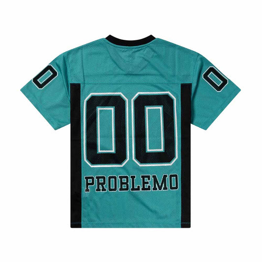 No Problemo NYP Sports Poly SS Jersey - Aqua
