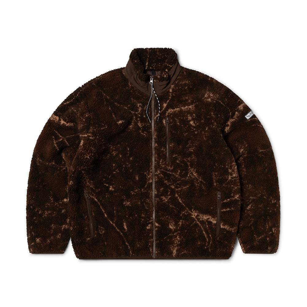 No Problemo Forest Heavy Fleece Jacket - Camo