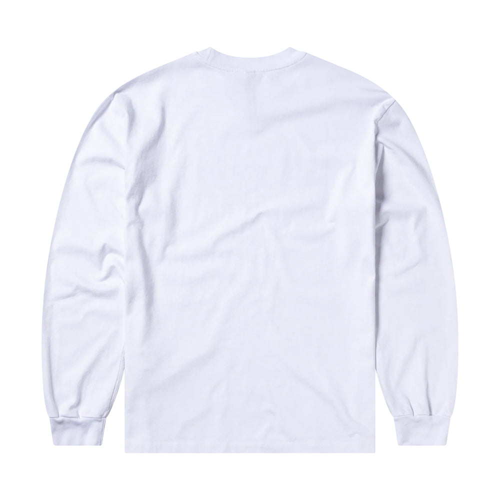 No Problemo LS Tee - White