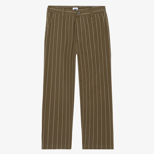 OBEY Foster Pleated Stripe - Canteen Multi